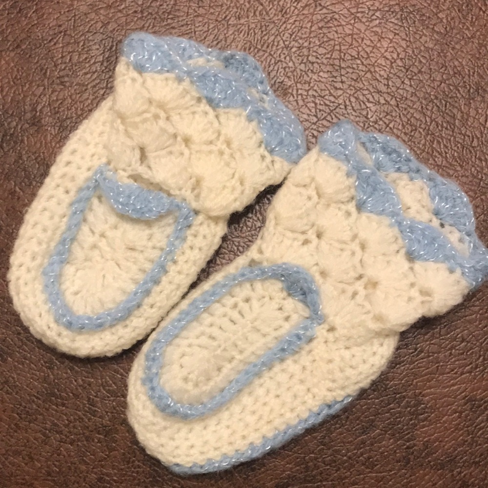 Vintage Baby Booties